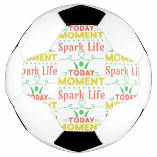 Vandaag moment, Spark Life Canvas tas Voetbal