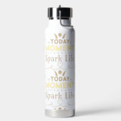 Vandaag moment, Spark Life Canvas tas Waterfles (Links)