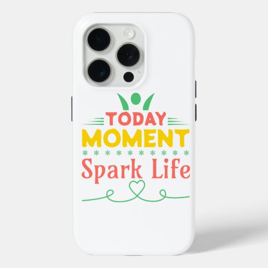 Vandaag Moment, Vonk het leven Case-Mate iPhone Case (Achterkant)