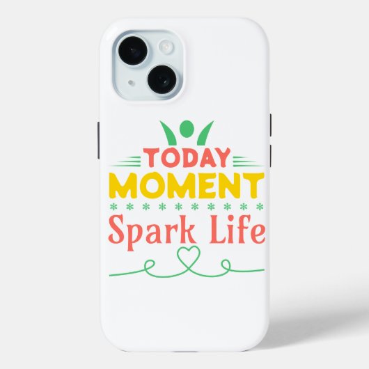 Vandaag Moment, Vonk het leven Case-Mate iPhone Case (Achterkant)