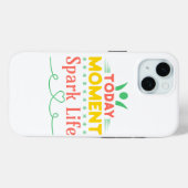 Vandaag Moment, Vonk het leven Case-Mate iPhone Case (Achterkant (horizontaal))