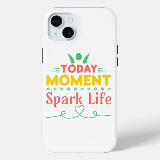 Vandaag Moment, Vonk het leven Case-Mate iPhone Case (Achterkant)