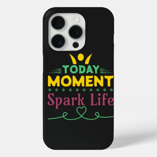 Vandaag Moment, Vonk het leven Case-Mate iPhone Case (Achterkant)