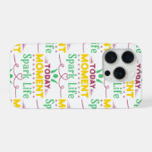 Vandaag Moment, Vonk het leven iPhone Hoesje (Achterkant horizontaal)