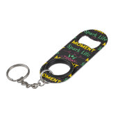 Vandaag Moment, Vonk het leven Mini Flessenopener (Voorkant Gekanteld)