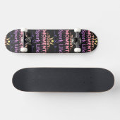 Vandaag Moment, Vonk het leven Skateboard (Horizontaal)