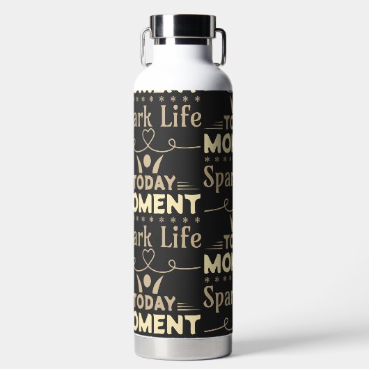 Vandaag Moment, Vonk het leven Waterfles (Voorkant)