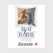 "Vandaag niet" Arya Stark vs. De nachtkoning Sticker (Vel)