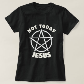 Vandaag niet het T-shirt van Jezus