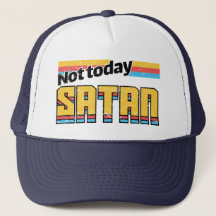 Vandaag niet Satan Retro Trucker Pet