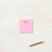 Vandaag om een lijst te doen post-it® notes (Op bureau)