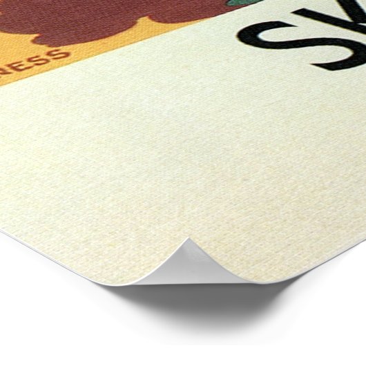 VANDAAG TE SKEGNESS c. 1908 Poster (Hoek)