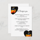 vandaag vergeef ik u een briefkaart (Voorkant / Achterkant)