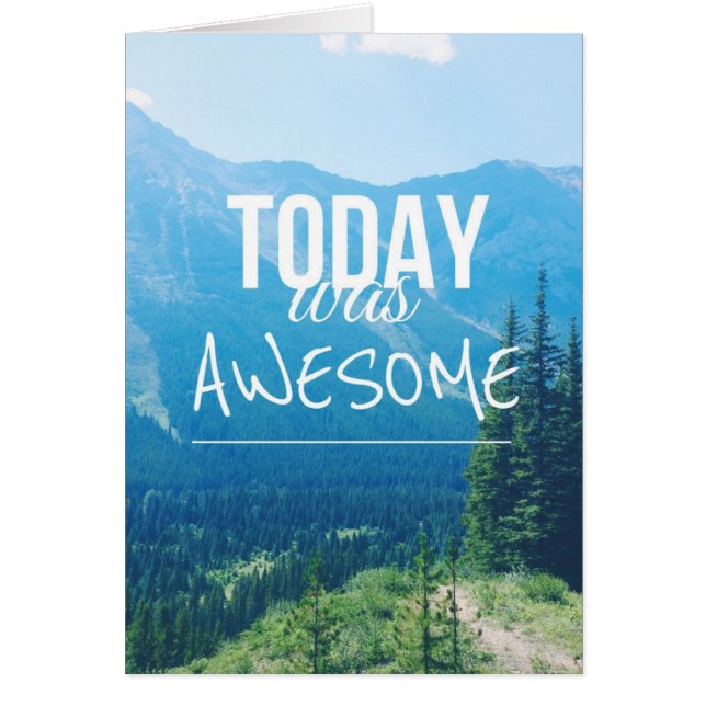 Vandaag was Geweldige (Voorkant)