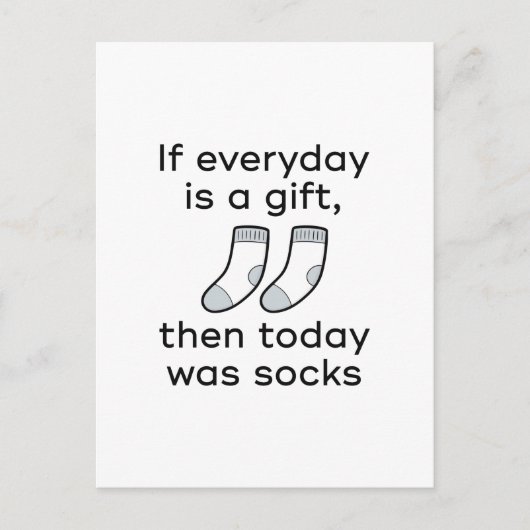 Vandaag was het Socket Briefkaart (Voorkant)