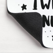 Vandaag word ik een Unicorn Muismat (Hoek)