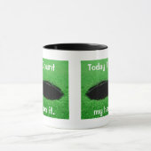 Vandaag word ik mijn Handicap Golfing. Mok (Midden)