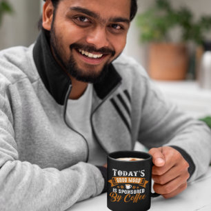 vandaag wordt Good Mood gesponsord door koffie Fun Mok