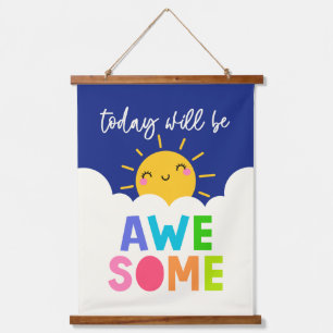 Vandaag wordt het Geweldige Hangend Wandkleed