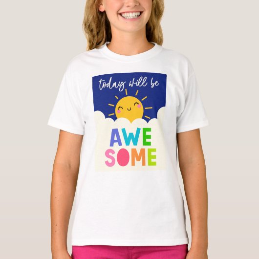 Vandaag wordt het Geweldige T-shirt (Voorkant)