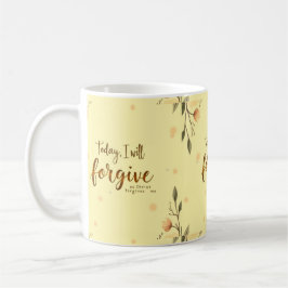 Vandaag zal ik vergeven zoals Christus mij vergeef Koffiemok