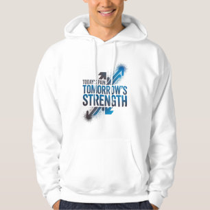 VANDAAGSE PIJN MORGEN'S KRACHT Motiverend D06 Hoodie
