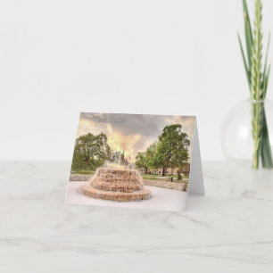 Vander Veer Park Davenport Iowa Note Kaart