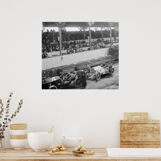 Vanderbilt Cup 1908 Poster (Keuken)