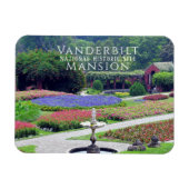 Vanderbilt Mansion Formele Tuinen, Hyde Park, NY Magneet (Horizontaal)