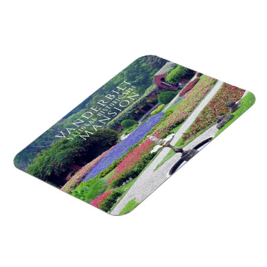 Vanderbilt Mansion Formele Tuinen, Hyde Park, NY Magneet (Linkerzijde)