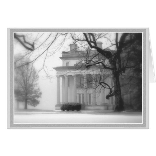 Vanderbilt Mansion in Winter (Voorkant Horizontaal)