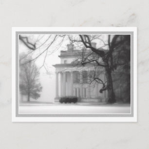 Vanderbilt Mansion in Winter Briefkaart