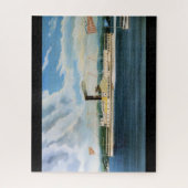 Vanderbilt stoomboot 1847 legpuzzel (Verticaal)