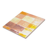 Vandretti Gele zachte kleuren Tegeltje (Zijkant)