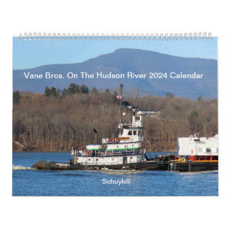 Vane Bros. Tugs Sur La Rivière Hudson Calendrier 2