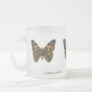 Vanessa cardui - De gefinteerde Lady Butterfly Matglas Koffiemok