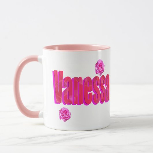 Vanessa Name Logo, Mok (Links)