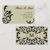 vanessa visitekaartje (Voorkant / Achterkant)