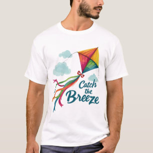 Vang de Breeze Flying Kite T-shirt