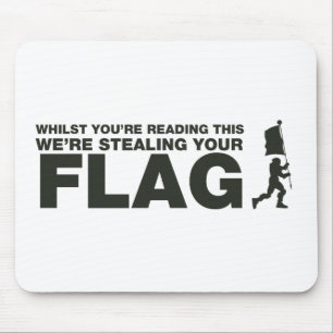 Vang de vlag op - Gamer, games, videogames Muismat