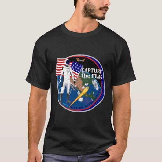 Vang de vlag t-shirt (Voorkant)
