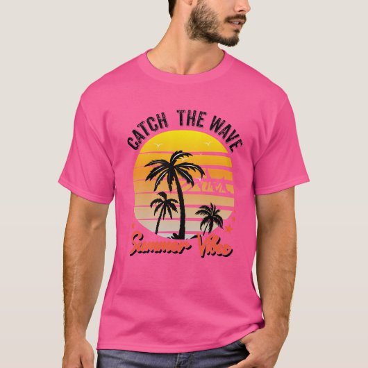 Vang de Wave Summer T-Shirt (Voorkant)