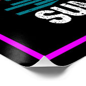 Vang de Wave Summer Vibes Perfect Poster (Hoek)