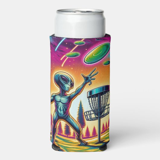 Vang de wind | Alien Disc Golf (Seltzer Voorkant)