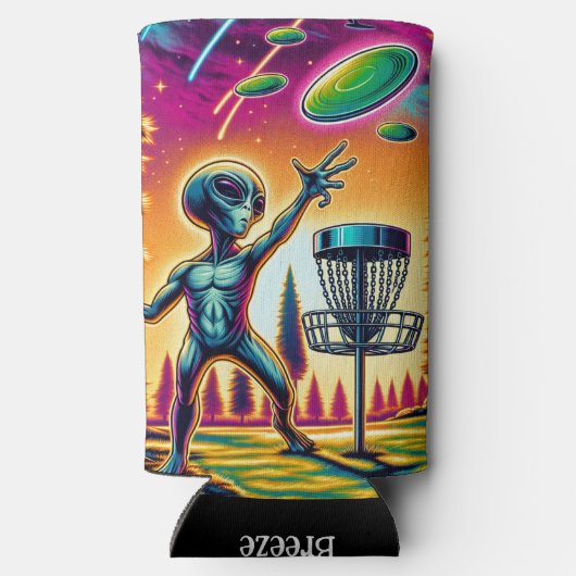 Vang de wind | Alien Disc Golf (Achterkant)