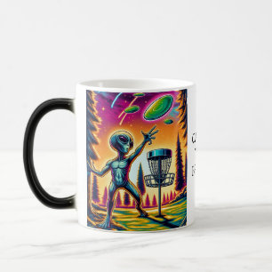 Vang de wind Alien Disc Golf Magische Mok