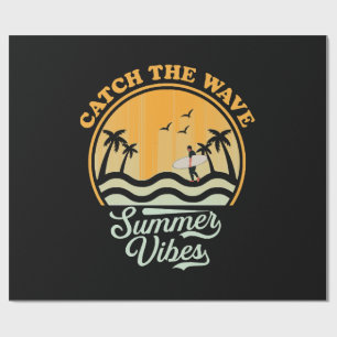 Vang de Zomer Golf Beweging Cadeaupapier