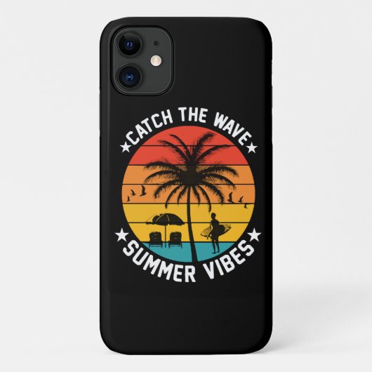 Vang de Zomer Golf Beweging Case-Mate iPhone Case (Achterkant)