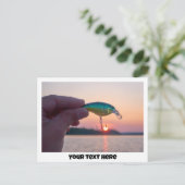 Vang de zon! briefkaart (Staand voorkant)