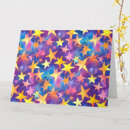 Vang een Falling Star Kaart (Gele Bloem)